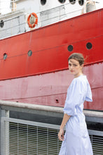 Load image into Gallery viewer, Pinstripe Cotton Dress