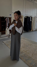 Load image into Gallery viewer, Grey Wool Marloe Slip Dress