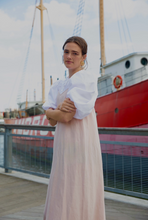 Load image into Gallery viewer, Ballet Slipper Linen Marloe Slip Dress