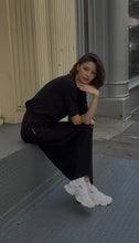 Load image into Gallery viewer, Long Black Sweatskirt
