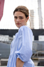 Load image into Gallery viewer, Pinstripe Cotton Dress