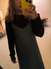 Load image into Gallery viewer, Grey Wool Marloe Slip Dress
