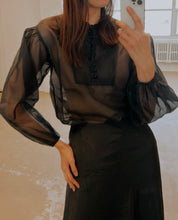 Load image into Gallery viewer, MLorincz Elle Blouse BLACK