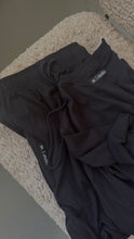 Load image into Gallery viewer, Long Black Sweatskirt
