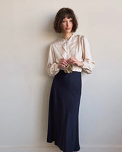 Load image into Gallery viewer, Cream Victorian Silky Blouse
