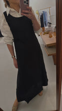 Load image into Gallery viewer, Black Seersucker Dress
