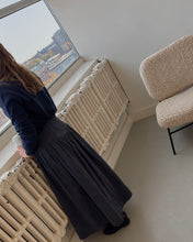 Load image into Gallery viewer, Midnight blue Corduroy Midi
