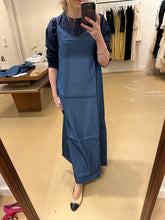 Load image into Gallery viewer, Blue Denim Slip Dress
