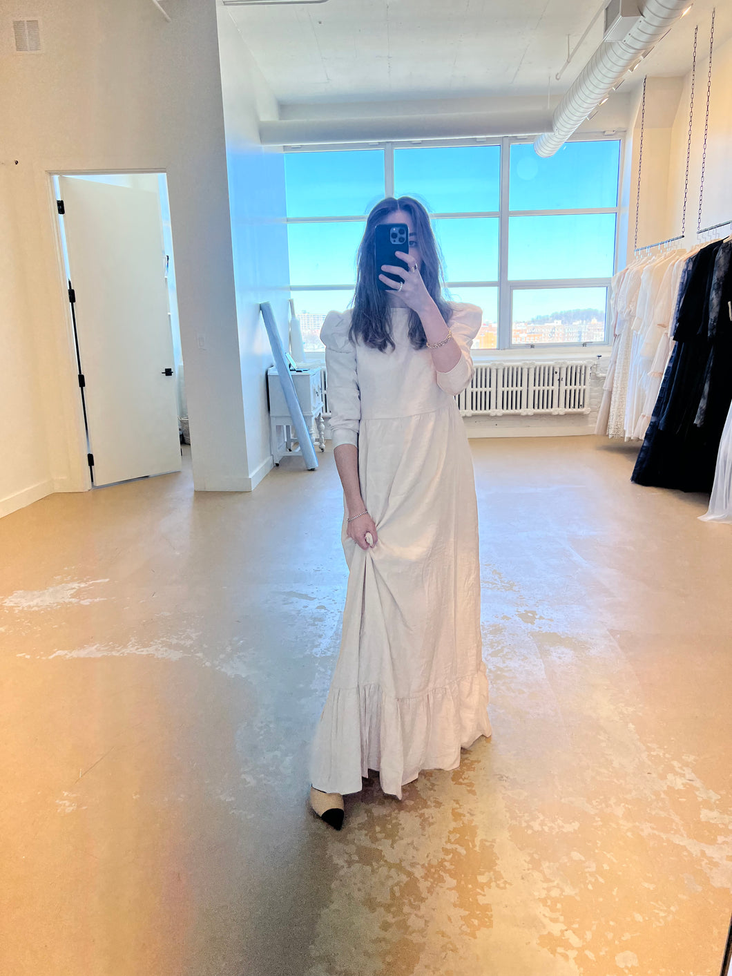 MLorincz Emma Maxi Dress (nude)