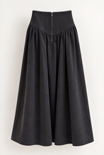 Load image into Gallery viewer, Midnight blue Corduroy Midi
