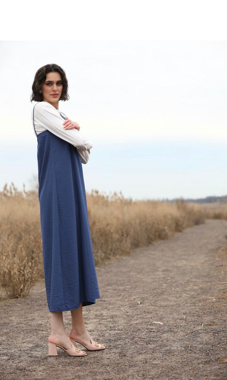 Marloe Slipdress Egyptian Blue